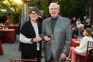 ROSS, CA - September 17 - Irene Tabet and Peter Tabet attend Marin Art and Garden Center's 2021 Harvest Dinner on September 17th 2021 at Marin Art and Garden Center in Ross, CA (Photo - Drew Altizer Photography)