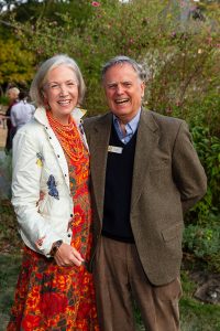 ROSS, CA - September 17 - Tucky Pogue and Edison Lewis attend Marin Art and Garden Center's 2021 Harvest Dinner on September 17th 2021 at Marin Art and Garden Center in Ross, CA (Photo - Drew Altizer Photography)